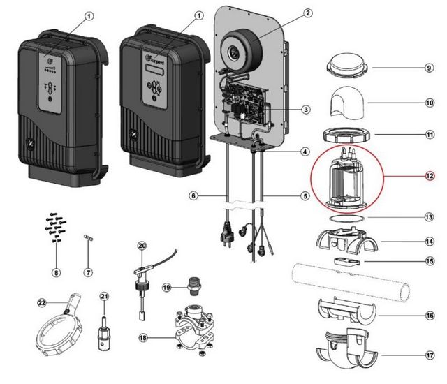 Elektrolytická cela Ei 25 / Ei2 25 / Ei2 Expert 25 / Gensalt 25